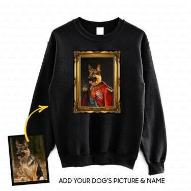 Personalized Dog Gift Idea - Royal Dog's Portrait 18 For Dog Lovers - Standard Crew Neck Sweatshirt